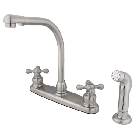 A large image of the Kingston Brass KB71.AXSP Brushed Nickel