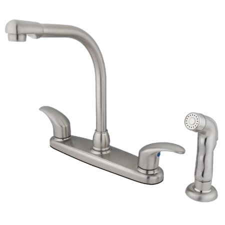 A large image of the Kingston Brass KB71.LLSP Brushed Nickel