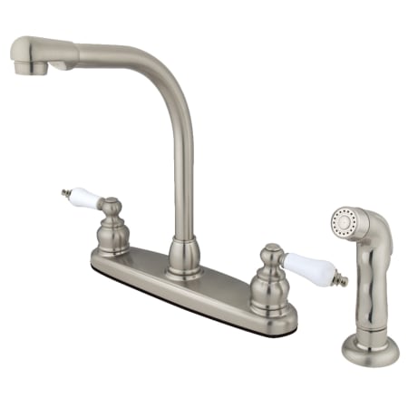 A large image of the Kingston Brass KB71.SP Brushed Nickel