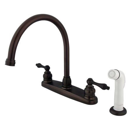 A large image of the Kingston Brass KB72.AL Oil Rubbed Bronze
