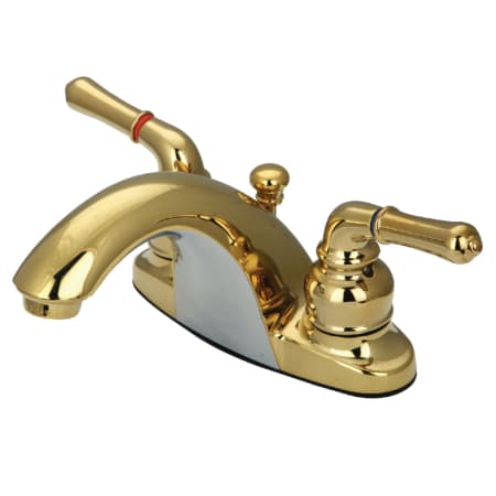 A large image of the Kingston Brass KB764.NML Polished Brass