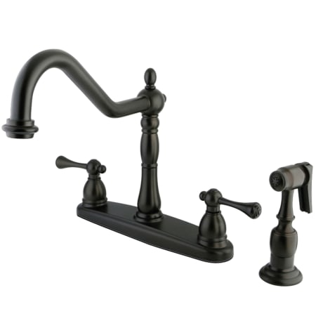 A large image of the Kingston Brass KB775.BLBS Oil Rubbed Bronze