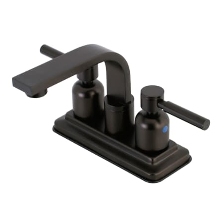 A large image of the Kingston Brass KB846.DL Oil Rubbed Bronze