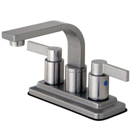 A large image of the Kingston Brass KB846.NDL Brushed Nickel