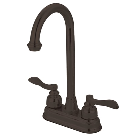 A large image of the Kingston Brass KB849.NFL Oil Rubbed Bronze