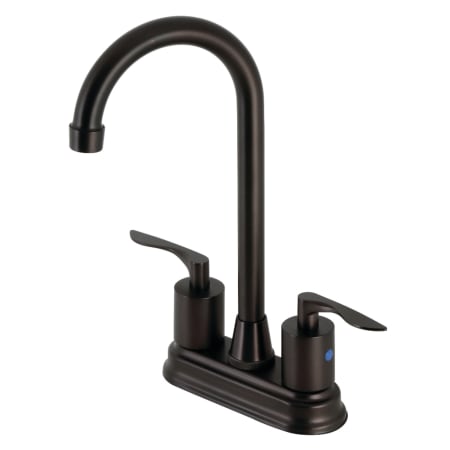 A large image of the Kingston Brass KB849.SVL Oil Rubbed Bronze