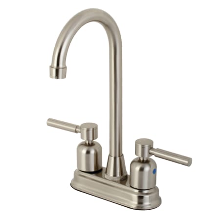 A large image of the Kingston Brass KB849.DL Brushed Nickel