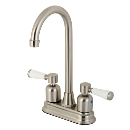 A large image of the Kingston Brass KB849.DPL Brushed Nickel