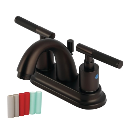 A large image of the Kingston Brass KB861.CKL Oil Rubbed Bronze