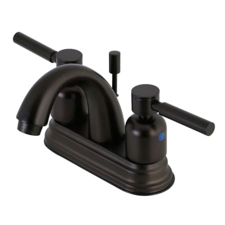 A large image of the Kingston Brass KB861.DL Oil Rubbed Bronze