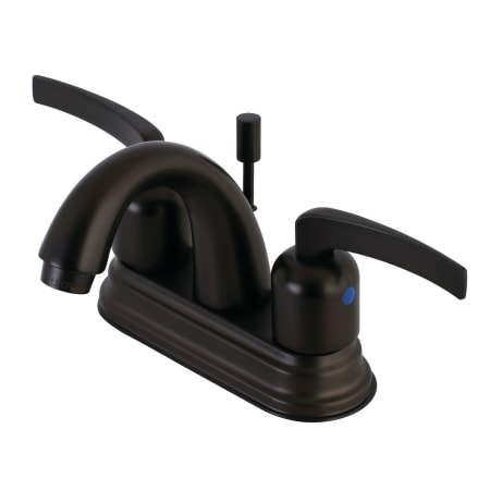 A large image of the Kingston Brass KB861.EFL Oil Rubbed Bronze