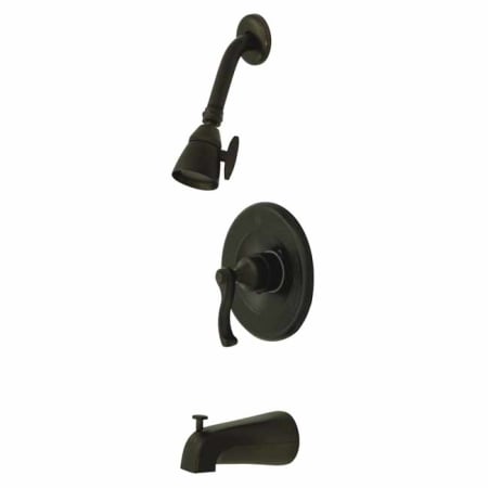 A large image of the Kingston Brass KB863.FLT Oil Rubbed Bronze