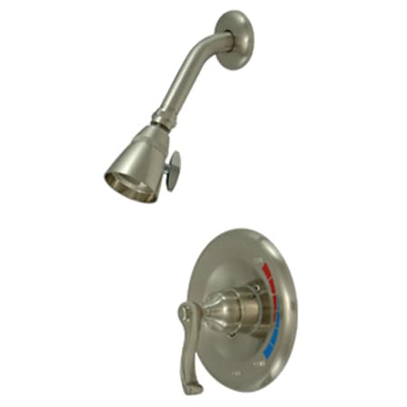 A large image of the Kingston Brass KB863.FLSO Brushed Nickel