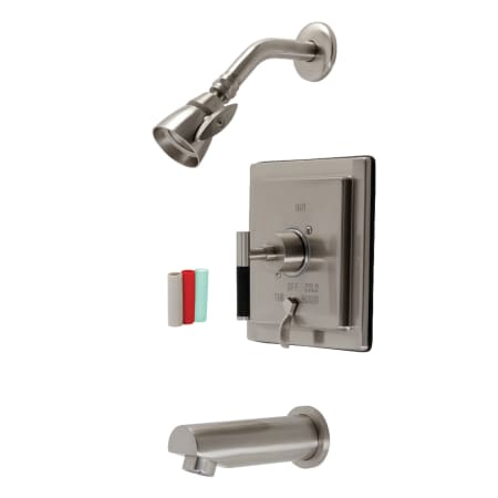 A large image of the Kingston Brass KB865.0CKL Brushed Nickel