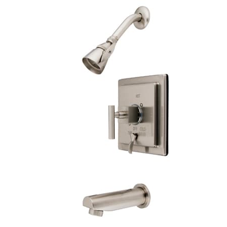 A large image of the Kingston Brass KB865.0CQL Brushed Nickel
