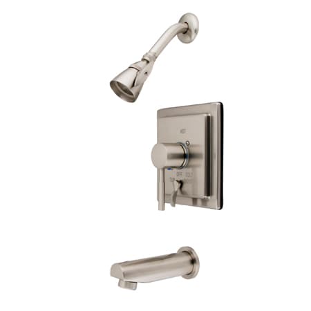 A large image of the Kingston Brass KB865.0DL Brushed Nickel