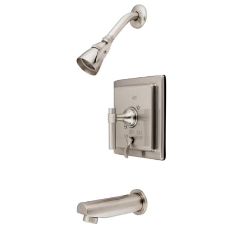 A large image of the Kingston Brass KB865.0ML Brushed Nickel