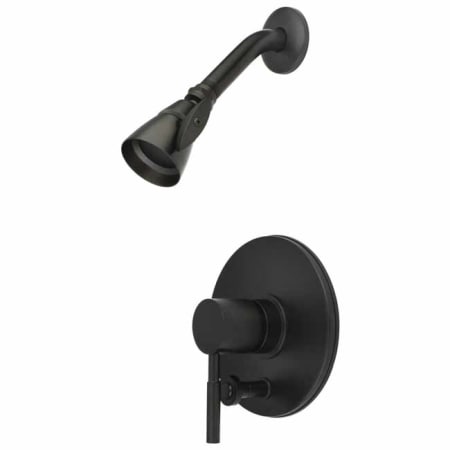 A large image of the Kingston Brass KB869.0DLSO Oil Rubbed Bronze