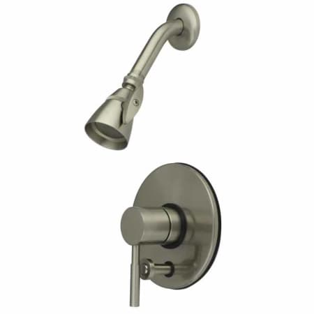 A large image of the Kingston Brass KB869.0DLSO Brushed Nickel