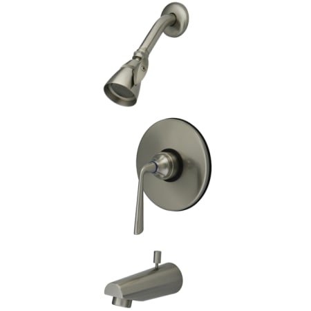 A large image of the Kingston Brass KB869.ZL Brushed Nickel