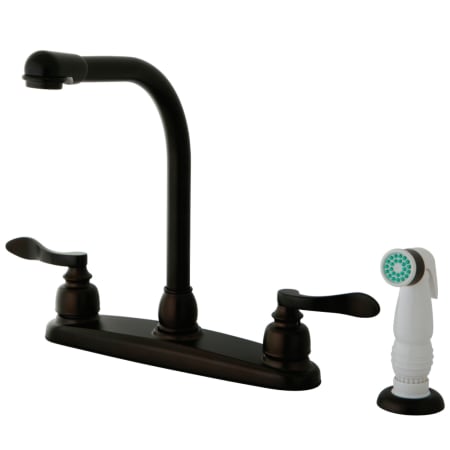 A large image of the Kingston Brass KB875.NFL Oil Rubbed Bronze