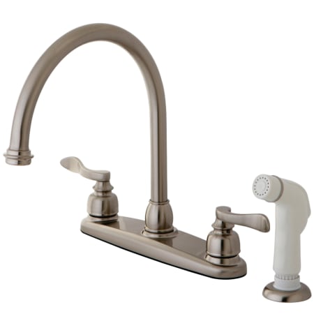 A large image of the Kingston Brass KB879.NFL Brushed Nickel