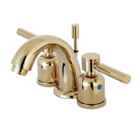 A large image of the Kingston Brass KB891.DL Polished Brass