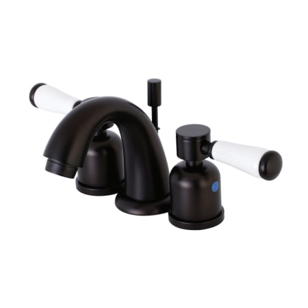 A large image of the Kingston Brass KB891.DPL Oil Rubbed Bronze