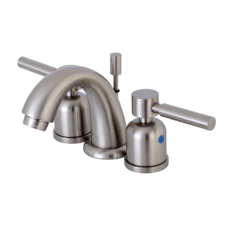 A large image of the Kingston Brass KB891.DL Brushed Nickel