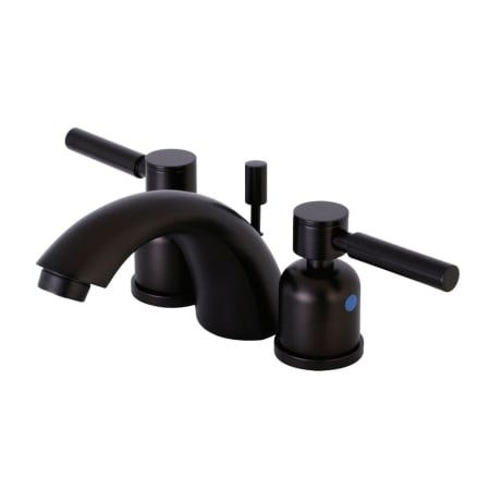 A large image of the Kingston Brass KB895.DL Oil Rubbed Bronze