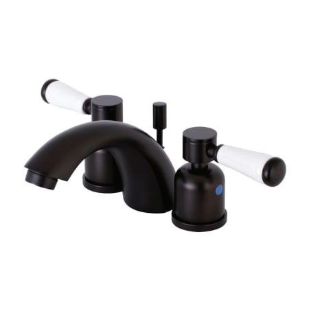 A large image of the Kingston Brass KB895.DPL Oil Rubbed Bronze