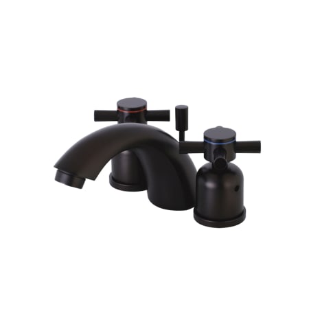 A large image of the Kingston Brass KB895.DX Oil Rubbed Bronze