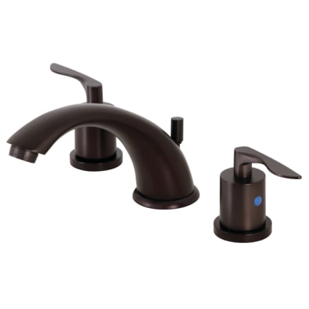 A large image of the Kingston Brass KB896.SVL Oil Rubbed Bronze