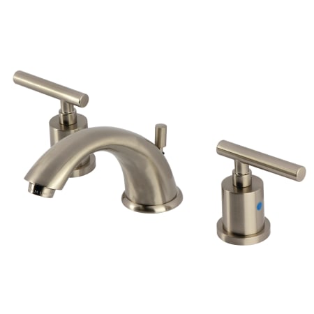 A large image of the Kingston Brass KB896.CML Brushed Nickel