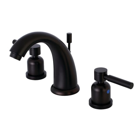 A large image of the Kingston Brass KB898.DL Oil Rubbed Bronze