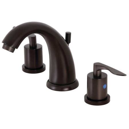 A large image of the Kingston Brass KB898.SVL Oil Rubbed Bronze
