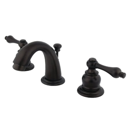 A large image of the Kingston Brass KB91.AL Oil Rubbed Bronze
