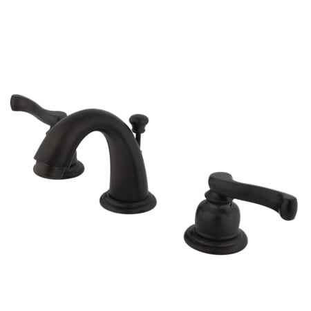 A large image of the Kingston Brass KB91.FL Oil Rubbed Bronze