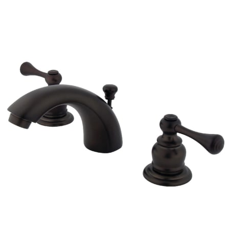 A large image of the Kingston Brass KB94.BL Oil Rubbed Bronze