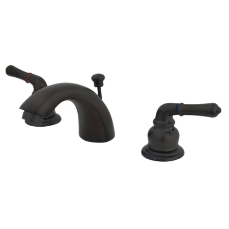 A large image of the Kingston Brass KB95 Oil Rubbed Bronze