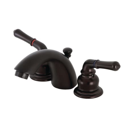 A large image of the Kingston Brass KB95.B Oil Rubbed Bronze