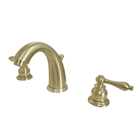 A large image of the Kingston Brass KB98.ALSB Brushed Brass