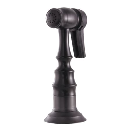 A large image of the Kingston Brass KBSPR1 Oil Rubbed Bronze