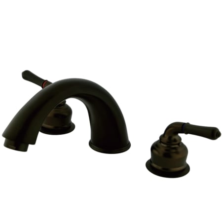A large image of the Kingston Brass KC36 Oil Rubbed Bronze