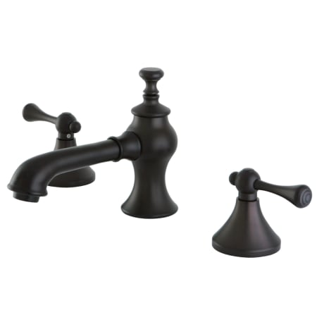 A large image of the Kingston Brass KC706.BL Oil Rubbed Bronze