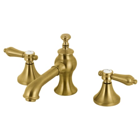 A large image of the Kingston Brass KC706.BAL Brushed Brass