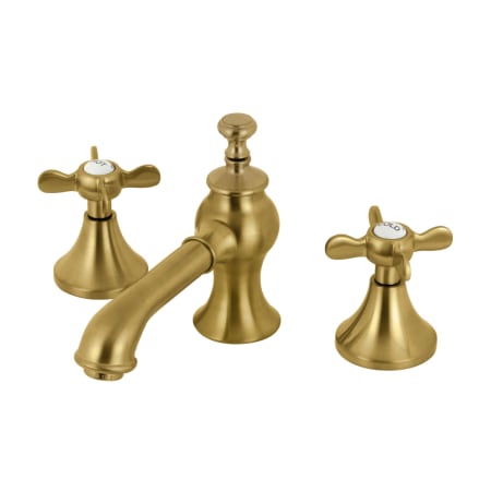 A large image of the Kingston Brass KC706.BEX Brushed Brass