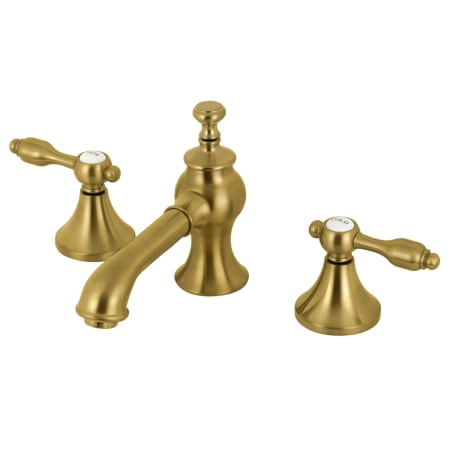 A large image of the Kingston Brass KC706.TAL Brushed Brass