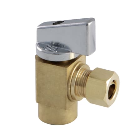 A large image of the Kingston Brass KF3310.CTL Raw Brass