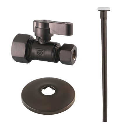 A large image of the Kingston Brass KF5335.TKF20 Oil Rubbed Bronze
